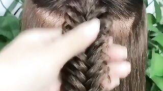 Hair style tutorial||Please open the add ????