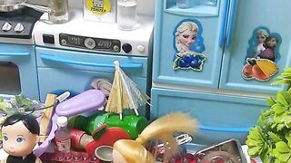 Miniature Real Cooking Kitchen Set Installation