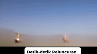 Video Detik-detik Peluncuran Rudal Iran “Wave-17” ke Israel