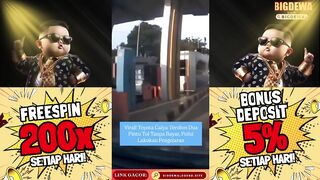 Viral! Toyota Calya Terobos Dua Pintu Tol Tanpa Bayar, Polisi Lakukan Pengejaran