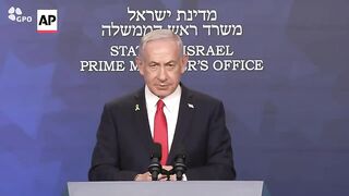 Netanyahu congratulates Trump for attack on Iran nuclear sites.