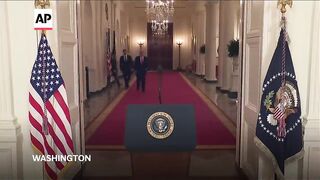 Trump addresses the nation after US steps into war between Israel and Iran.