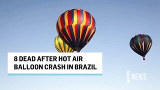 8 Dead, 13 Injured After Hot Air Balloon Crash in Brazil