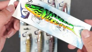Fishing Lures Multi Jointed Swimbait Crankbait Slow Sinking Bionic