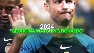 Georgina's reaction to Ronaldo's celebration..????