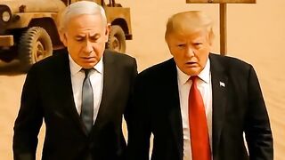 Trump & Netanyahu’s Desert Chai Adventure with Iranian Leader