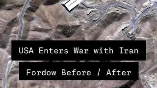 Aftermath: Satellite Images Show US Bunker Buster Damage at Iran's Fordow Nuclear Site