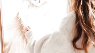 Cat painting