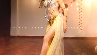 Indian Star Girl Ojasvi Verma Belly Dance 3