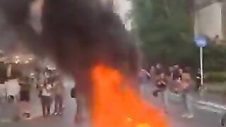 مظاهرة الآن في تل أبيب