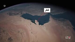 سائل إعلام إيرانية تنشر صورة ثلاثية الأبعاد لقاعدة العديد الجوية في قط