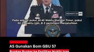 ???? AMERIKA SERIKAT HANTAM FASILITAS NUKLIR IRAN! ????