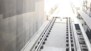 Riyadh metro train travel