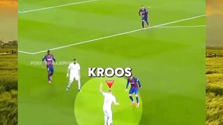 Saat Kroos pegang bola, waktu seakan melambat… Precision, visi, dan kelas—semua dalam satu operan.