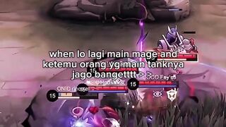 POV dapat tank jago ketika lagi mage