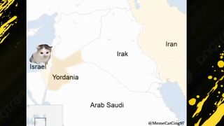 meme israel panik di lawan iran