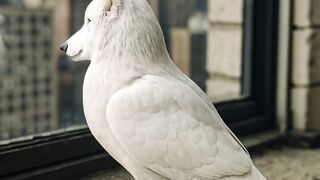 Strange bird