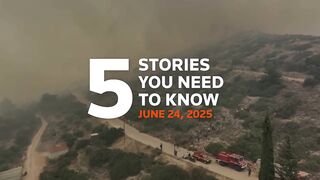 Israel Accuses Iran of Ceasefire Violation - Top 5 Global Stories
