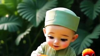 Cute boy reciting first Kalma