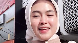 Cute girl from indonesian
