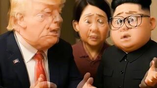 Donald trap with north Coria ai 1