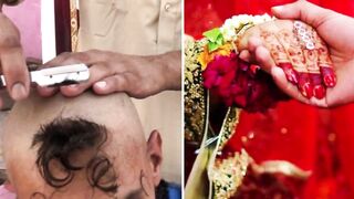 40 families shave heads over girl's marriage in village