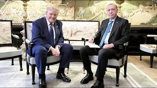 Turkish President announces to increase bilateral defense cooperation with US, meets Trump