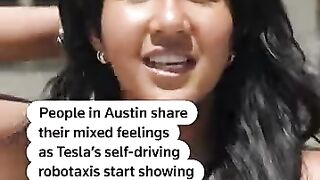 Tesla Robotaxis Spark Debate in Austin Texas