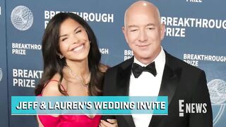 Jeff Bezos, Lauren Sánchez’s Wedding Invite Reveals Unique Gift to Guests