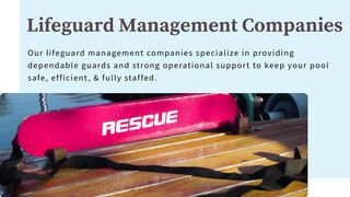 Lifeguard Management Companies