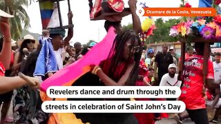 Afro-Venezuelan and Catholic Festivities Illuminate Saint John's Day