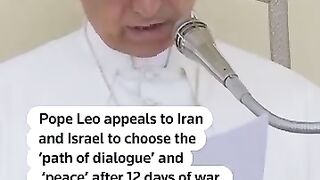 Pope Leo Urges Iran and Israel to Avoid Vengeance Amid Conflict 2