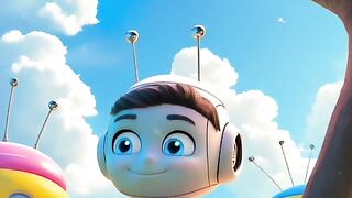 "Urrne wala Robot | Zabardast Animated Short Story in Hindi/Urdu"
