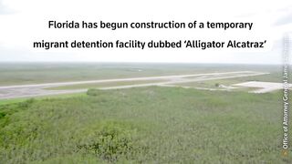 Florida's Controversial 'Alligator Alcatraz' Migrant Detention Center Unveiled