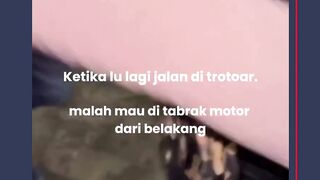 PEDESTRIAN / TROTOAR HAK PAJALAN KAKI DI LANGGAR