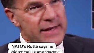 NATO's Rutte Clarifies Remarks on Trump's Strong Language