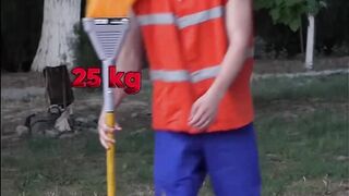 Cleaner Prank???? 25 kg ????