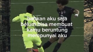 bahkan aku saja belum bisa membuatmu beruntung mempunyai aku
