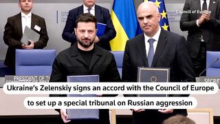 Ukraine and Council of Europe Agree on Tribunal for Russian Aggression