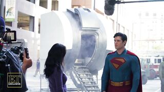SUPERMAN On Set! David Corenswet Reacts to Suiting Up for First Time (Exclusive)