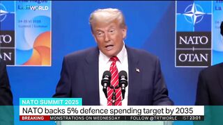 Trump at NATO Summit Warns Iran-Israel Ceasefire May Collapse