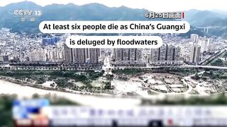 Deadly Floods Hit China's Guangxi as Tropical Cyclone Looms