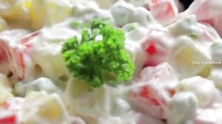 RUSSIAN SALAD | Best Healthy Tasty Salad | Best for all parties | Global Kitchen Delights !
