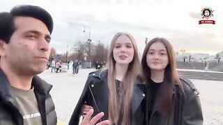 Do Russian girls want to date foreigners l Street interview _ Russia