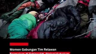 ???? MENGHARUKAN, TIM SAR BERMALAM DI TEBING DEMI JAGA JENAZAH JULIANA MARINS ????