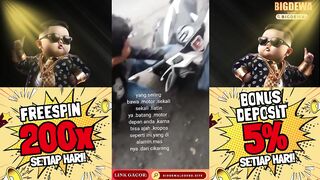 "Ngeri! Bagian Depan Motor Keropos, Pengendara Nyaris Celaka"