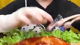 ???? Extreme Crunchy Fried Chicken Mukbang ASMR ???? | No Talking | Satisfying Eating Sounds