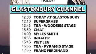 Stay Tuned for Glastonbury Coverage on BBC iPlayer