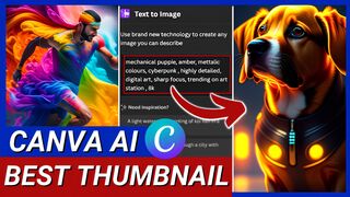 How to Create Eye-Catching YouTube Thumbnails with AI and Canva (Text to Image)｜@specialistlearn