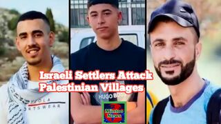 Israeli settlers attack Palestinian villages